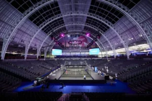 The Grand Hall, Olympia, espacio donde se celebra el torneo Londres P1 2026
