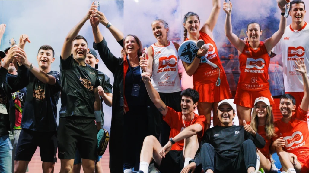 Mexico Waves e DC Matrix, vencedores da Pro Padel League Los Angeles 2026