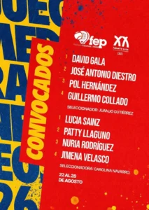 Lista de convocados para representar Espanha nos Jogos do Mediterrâneo | FOTOGRAFIA de FEP